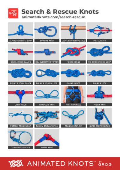 Knots List & Study Resources – Rescue North Carolina LLC.